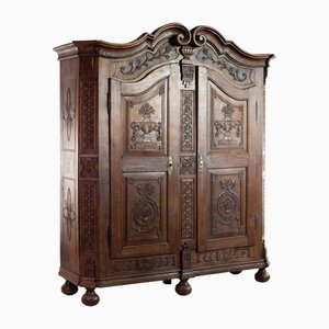 Cabinet with Carvings, Salem, Lake Constance, 1809
