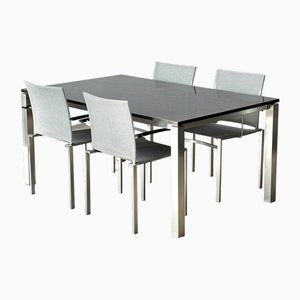 Table and Chairs from Collection Hutter, Set of 5