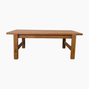 Danish Oak Coffee Table, 1970s