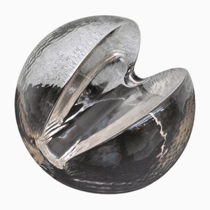 Tarjetero de cristal de Murano de Toni Zuccheri para Veart, años 70