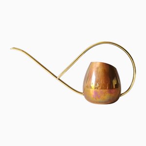 Bicolor Watering Can in Copper and Brass, 1956