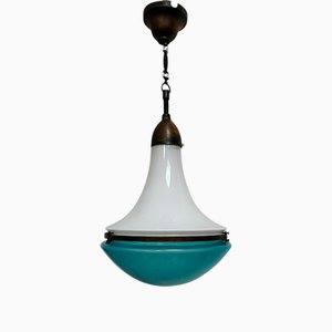 Lampe à Suspension L45 Daylight Industrielle Antique par Peter Behrens, 1920s