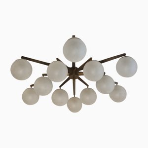 Stella A 12 Ceiling Lamp by Angelo Lelii for Arredoluce, 1959