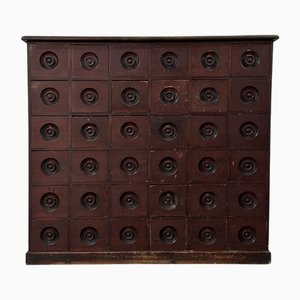Industrielle Vintage Apotheker Kurzwaren Werkstatt Kommode