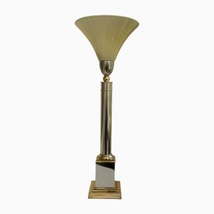 French Uplight Table Lamp from Maison Jansen, 1970s