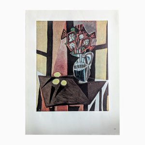 Pablo Picasso, Still Life, Color Offset Lithograph on Pur de Marais Fil Paper, 1943