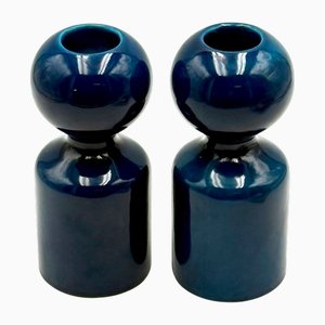 Vintage Gabbianelli Candleholders by Liisi Beckmann, 1970s, Set of 2