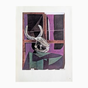 Pablo Picasso, Still Life, Color Offset Lithograph on Pur de Marais Fil Paper, 1943