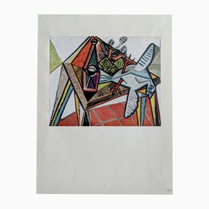 Pablo Picasso, Still Life, Color Offset Lithograph on Pur de Marais Fil Paper, 1943
