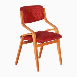 Mid-Century Czech Chair in Maple attributed to Ludvik Volak for Drevopodnik Holesov, 1960s