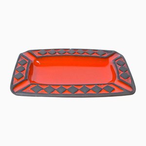 Mid-Century Modern Danish Studio Pottery Ashtray Bowl from Frank Keramik, 1960s