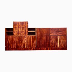 Barschrank und Sekretär von Josef Frank für Werkstätten Haus & Garten / Blitz Residence, Wien, Österreich, 1927, 2er Set