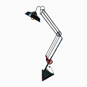 Anthracite Architectural Lamp, 1930s