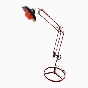 Industrial Red Architectural Lamp