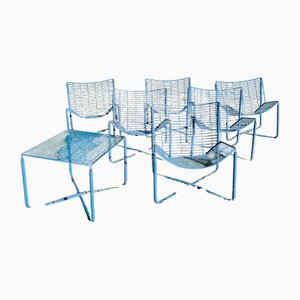 Sillas Jarpen de Nils Gammelgaard para Ikea, años 80. Juego de 7