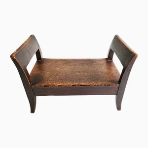 Sgabello Biedermeier, Vienna, Austria, XIX secolo