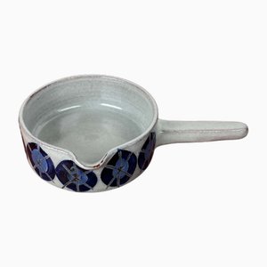 Mid-Century Modern Danish Studio Pottery Bowl with Handle by Zoltan Kiss Keramik, 1960s