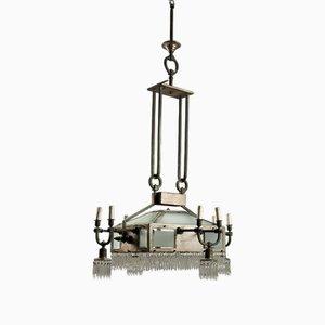 Liberty Pendant in Silvered Iron