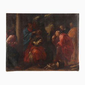 The Healing of the Man Born Blind, Oil on Canvas