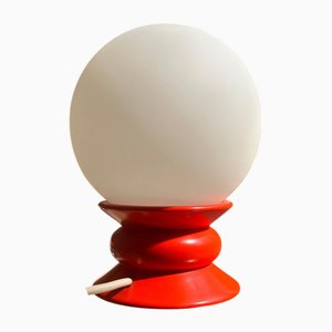 Red Opal Glass Table Lamp from Temde