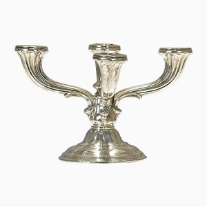 Lustre à 4 Branches en Argent, Allemagne, 1935