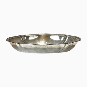 Large Silver Bowl from Juwelier Gutruf, Germany, 1950s