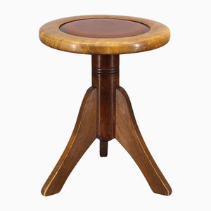 Beech Bentwood Piano Stool, Former Czechoslovakia, 1950s