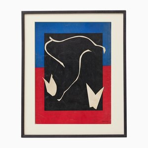 Henri Matisse, Back Cover for Verve Vol. I (Cut-Out Design), 1937, Lithograph