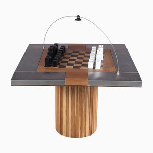 Pacifico Chess Table by Franco Bozzi and Duccio Trassinelli for Studio A.R.D.I.T.I, Italy, 1973