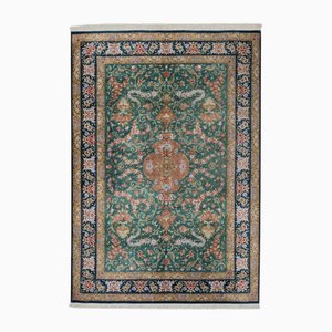 Tapis Qom du Moyen-Orient fait main