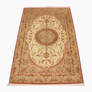 Alfombra Kashan de Oriente Medio tejida a mano