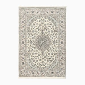 Middle Eastern Hand-Knotted Nain Rug