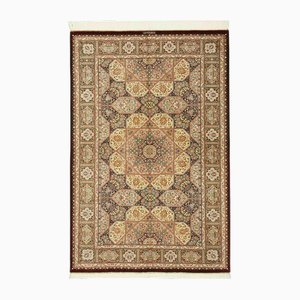 Tapis Qom du Moyen-Orient fait main