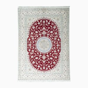Nain Handgeknüpfter Teppich mit Blumenmuster