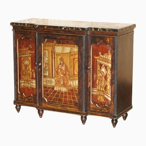 Enfilade Regency Antique en Faux Bois, Chine, 1810