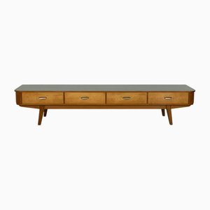 Deutsches Mid-Century Lowboard aus Birke