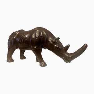 Decorative Leather Rhinoceros, 1960