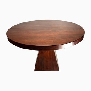 Extendable Round Dining Table Chelsea attributed to Vittorio Introini, Italy, 1970s