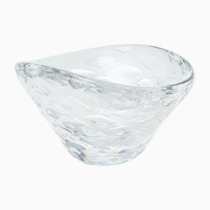 Mid-Century Swedish Bowl attributed to Vicke Lindstrand for Kosta, 1950s