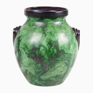 Vase par Erik Mornils, Nittsjö, Suède, 1930s