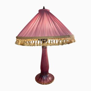 Art Deco Swedish Ceramic Table Lamp by Josef Ekberg for Gustavsberg, 1928