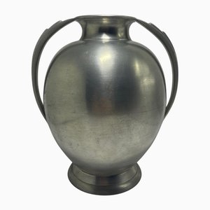 Swedish Grace Pewter Vase from GAB, 1930s