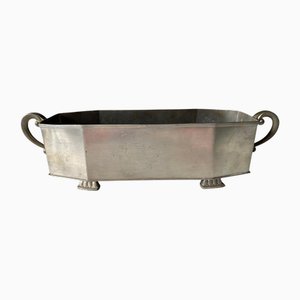 Swedish Pewter Jardinere from Mabos / Svenskt Tenn, 1930s