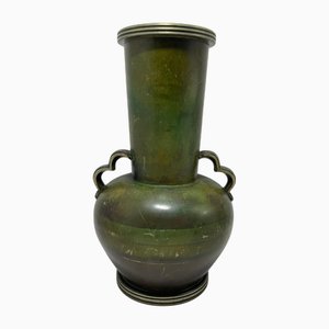 Jarrón de bronce de Orio para GAB, años 30