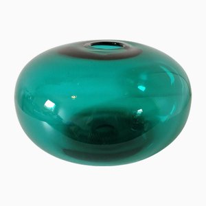 Smaragdgrüne Stockholm Donut Vase von Ikea, 1999