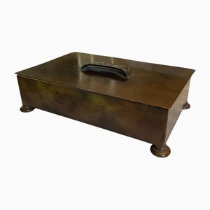 Swedish Grace Bronze Card Box, 1930s
