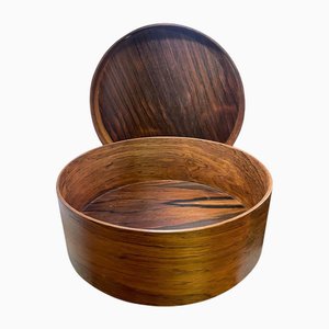 Große Palisander Box von Torsten Johansson für AB Formträ, 1950er