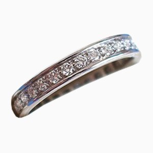 Alliance Éternité en Or Blanc et Diamants de Cartier