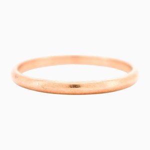 18 Karat Yellow Gold Wedding Band