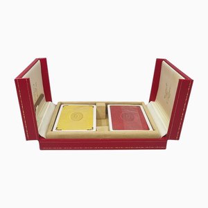 Vintage Playing Cards Box from Cartier, 1970s